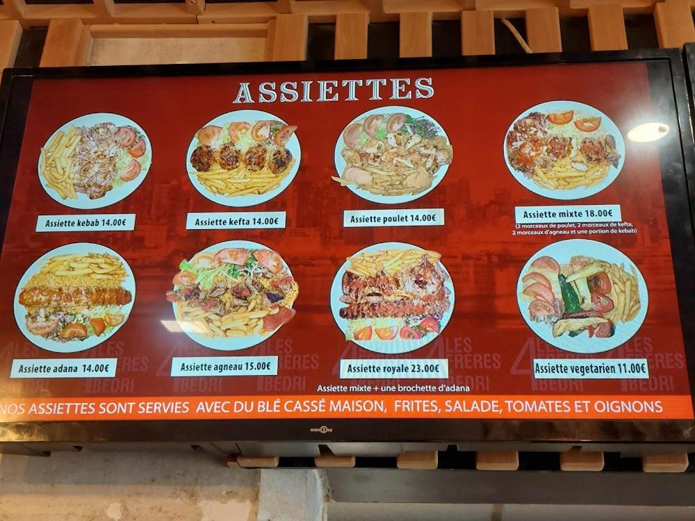 Les 4 Frères Bedri - Menu Image 3